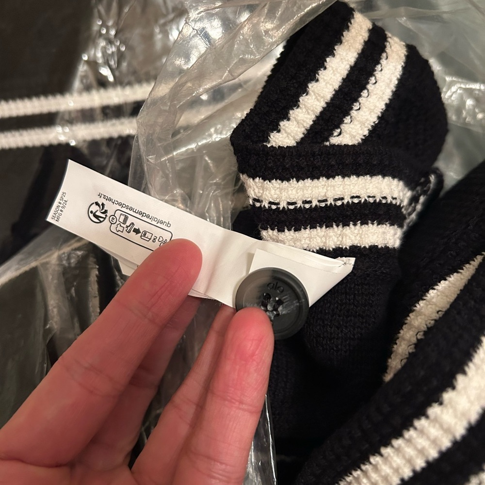 ALO Yoga Tennis Club cardigan XXS XS S M L - Picture 12 of 16